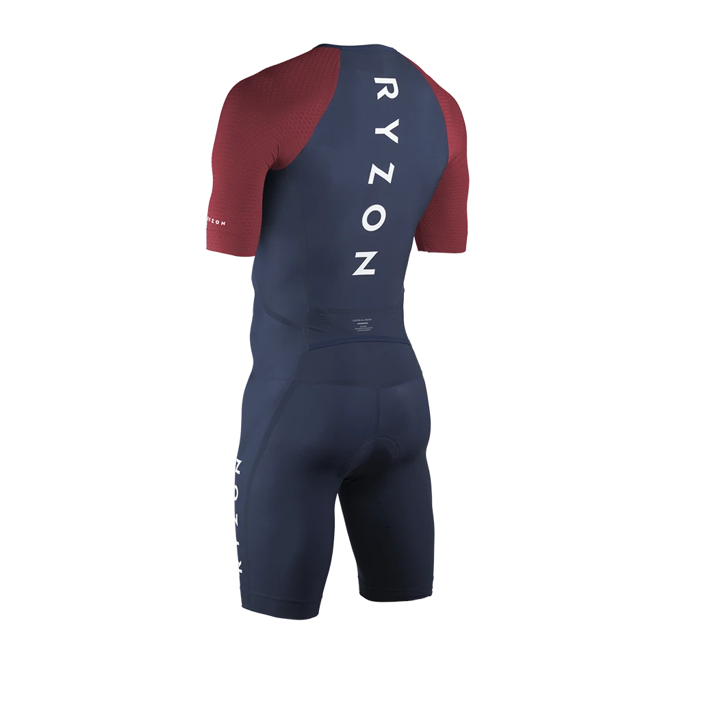 Ryzon Myth Aero Sleeve Tri Race Suit - 3rd Generation - "Refurbished-Product" 6 Ryzon Myth Aero Sleeve Tri Race Suit - 3rd Generation - "Refurbished-Product"