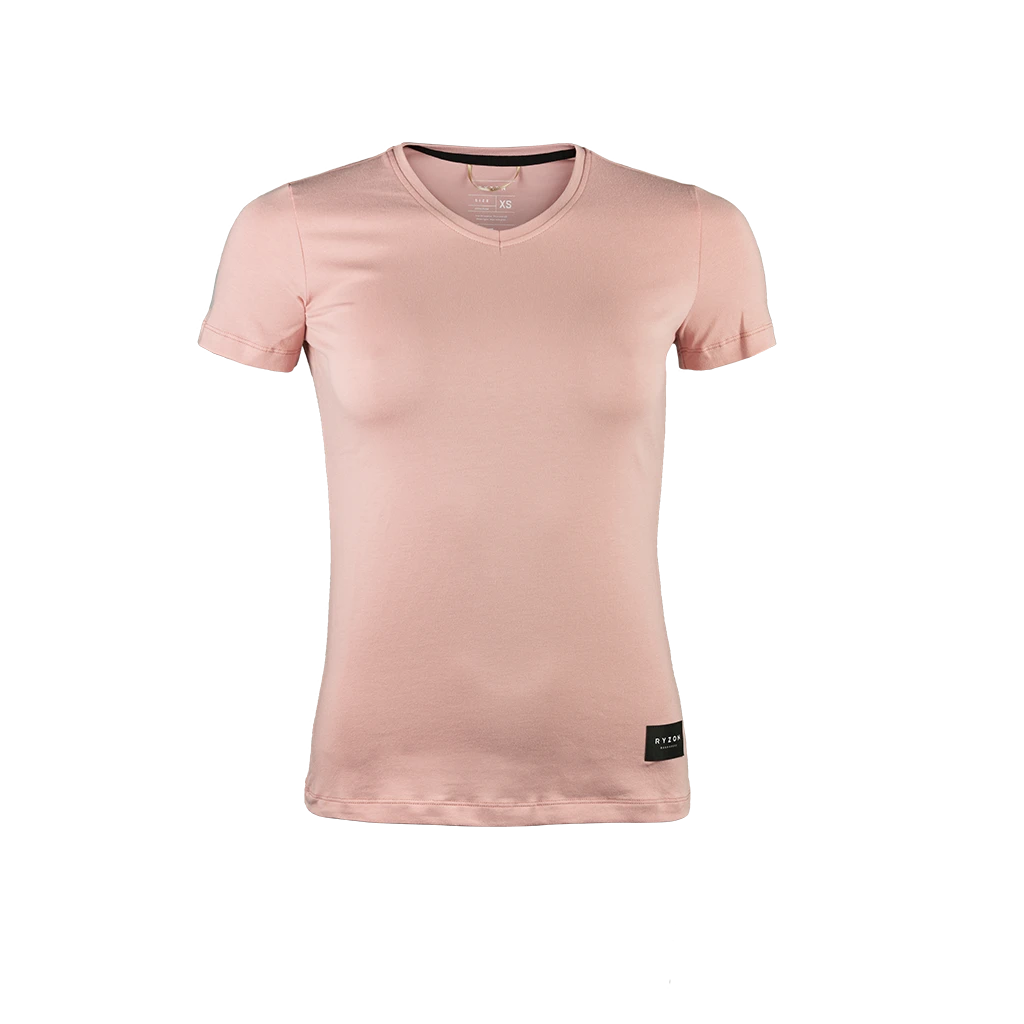 Ryzon Recharged Escape Organic Tee Women V-Neck 3 Ryzon Recharged Escape Organic Tee Women V-Neck