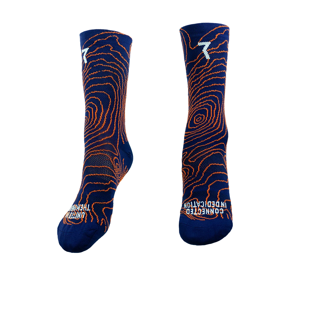 Ryzon Zwift Performance Socks Contour 3 Ryzon Zwift Performance Socks Contour