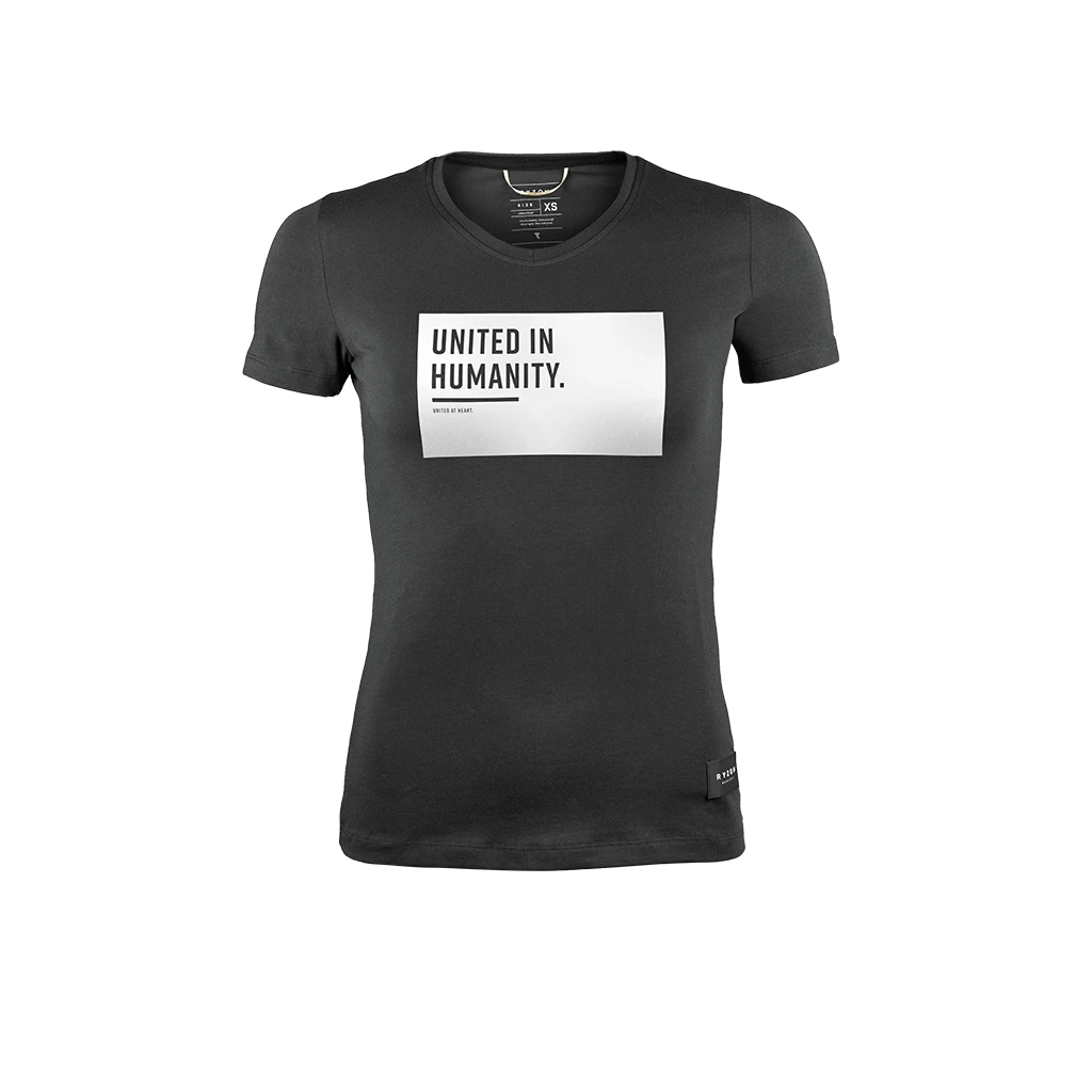 Ryzon Recharged Escape Organic Tee United In Humanity Women V-Neck 9 Ryzon Recharged Escape Organic Tee United In Humanity Women V-Neck